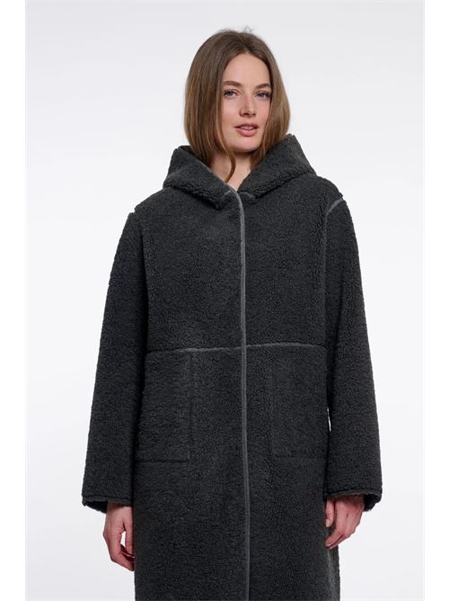 cappotto ami RINO & PELLE | AMI.7002611URBAN TEAL